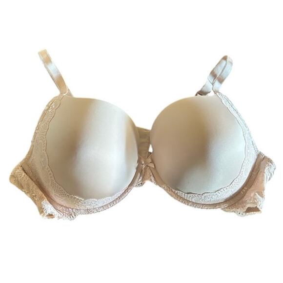 Torrid Curve Plunge Bra 48D  Lace Microfiber Padded Underwire Smoothing Back - Picture 2 of 5